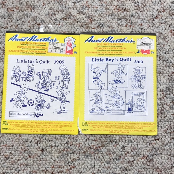 Lot of 22 Aunt Martha’s hot iron transfers - Picture 7 of 7